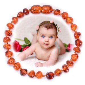 Bracelet d’ambre cognac