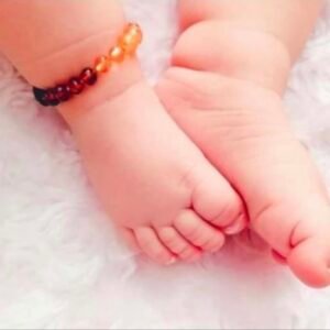 Bracelet d'ambre dégradé