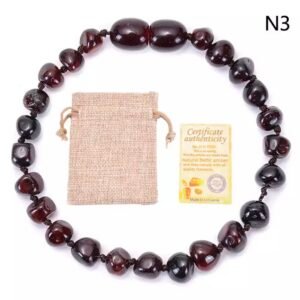 Bracelet d’ambre cerise